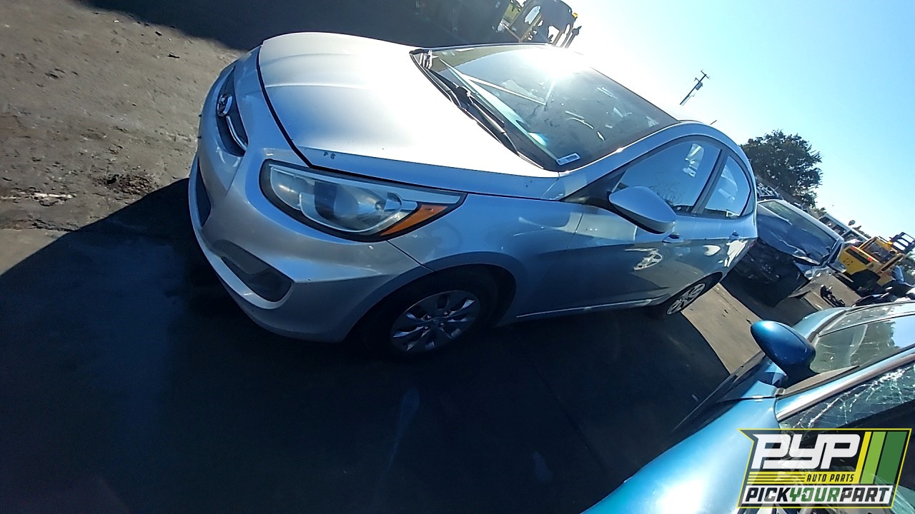 2016 HYUNDAI ACCENT available for parts