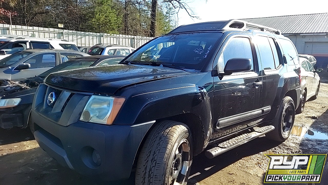 2007 NISSAN XTERRA partes disponibles