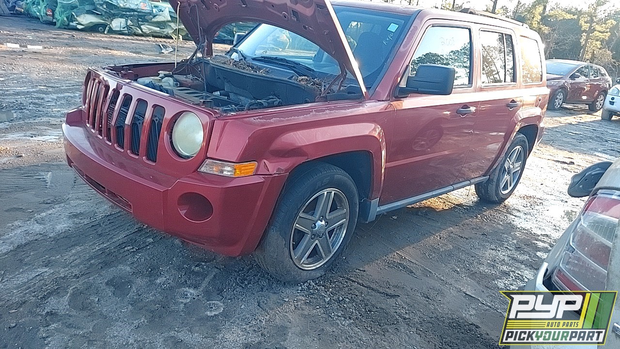 2008 JEEP PATRIOT partes disponibles