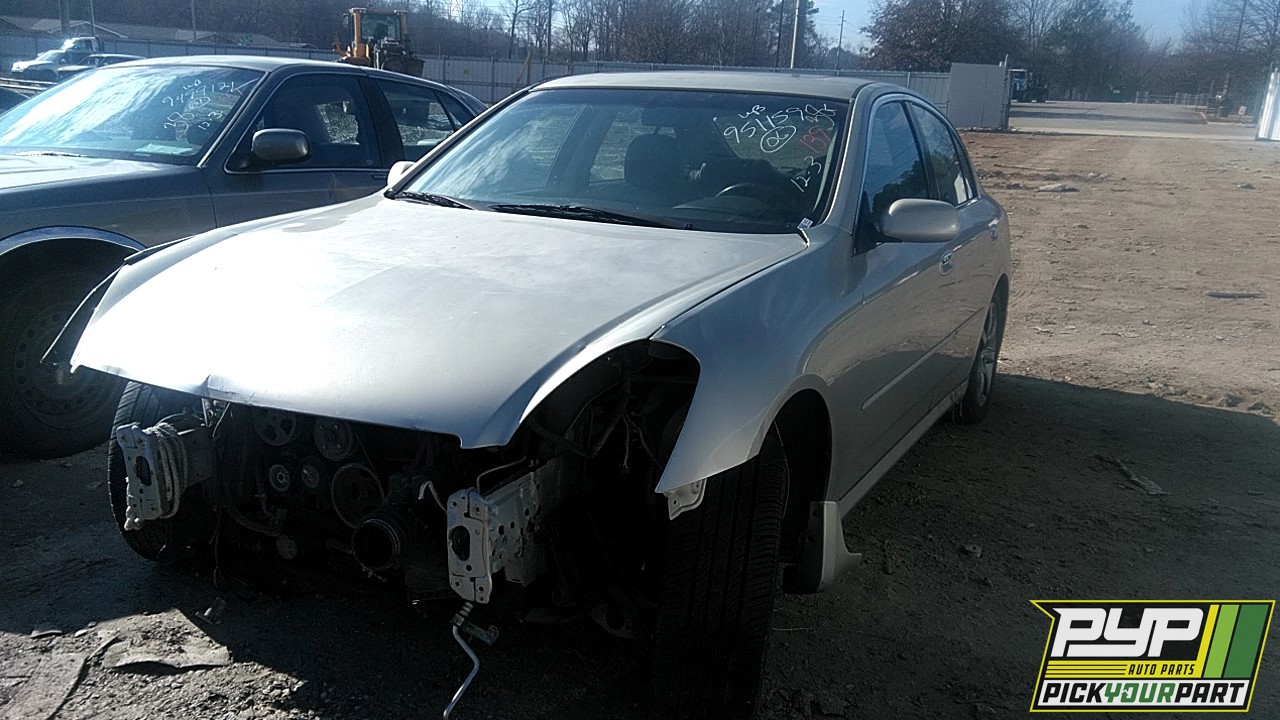 2006 INFINITI G35 available for parts