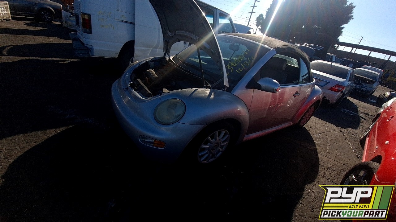 2004 VOLKSWAGEN BEETLE partes disponibles