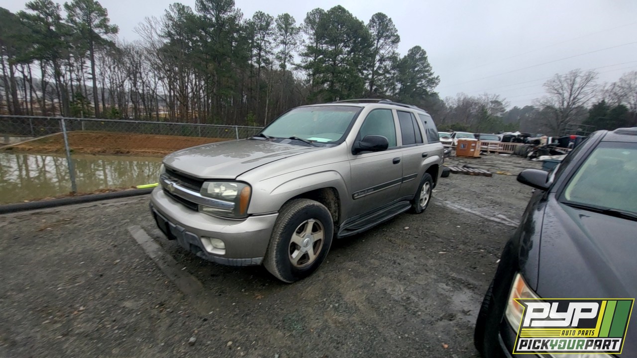 2002 CHEVROLET TRAILBLAZER partes disponibles