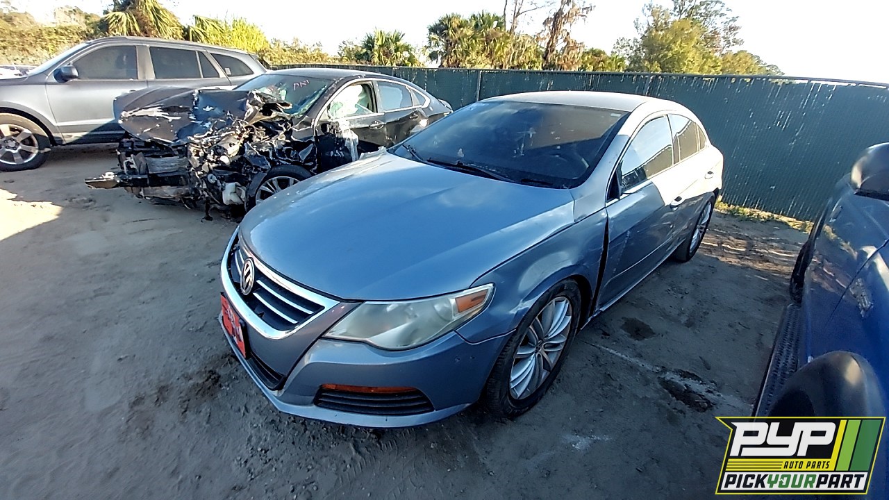 2012 VOLKSWAGEN CC partes disponibles