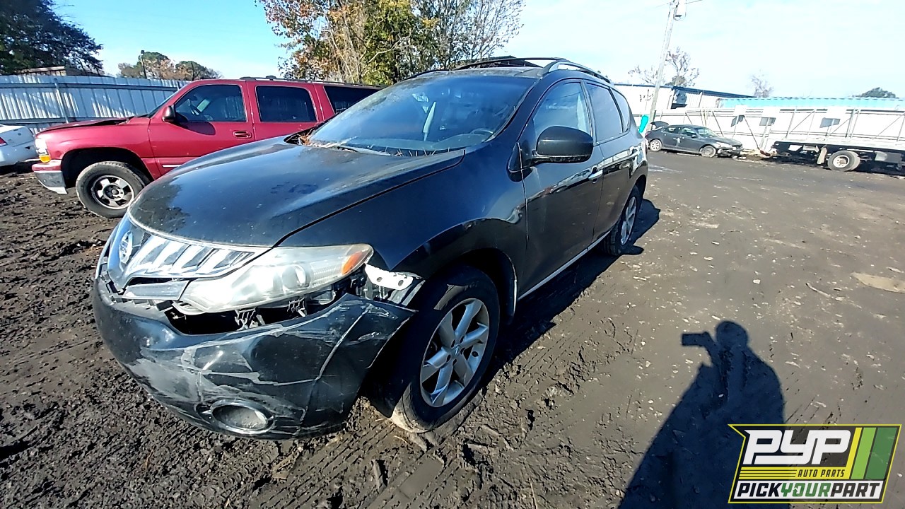 2010 NISSAN MURANO partes disponibles