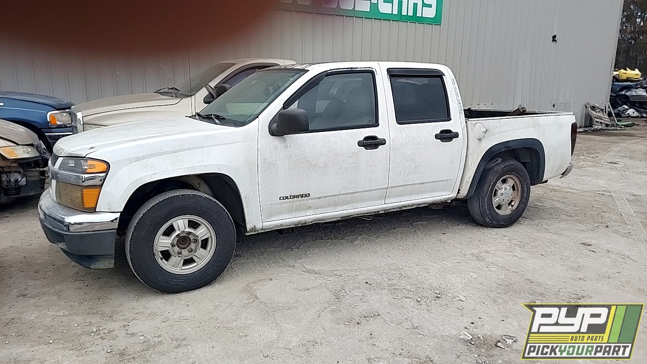 2004 CHEVROLET COLORADO partes disponibles