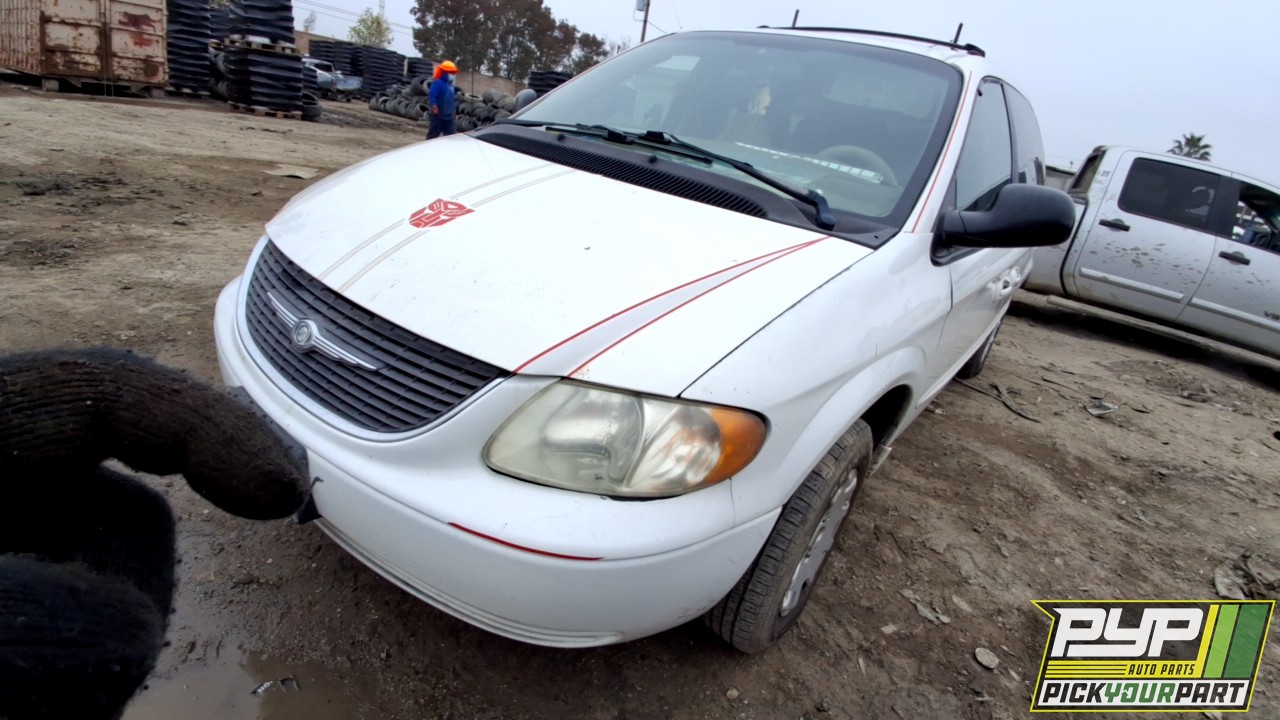 2002 CHRYSLER TOWN & COUNTRY partes disponibles