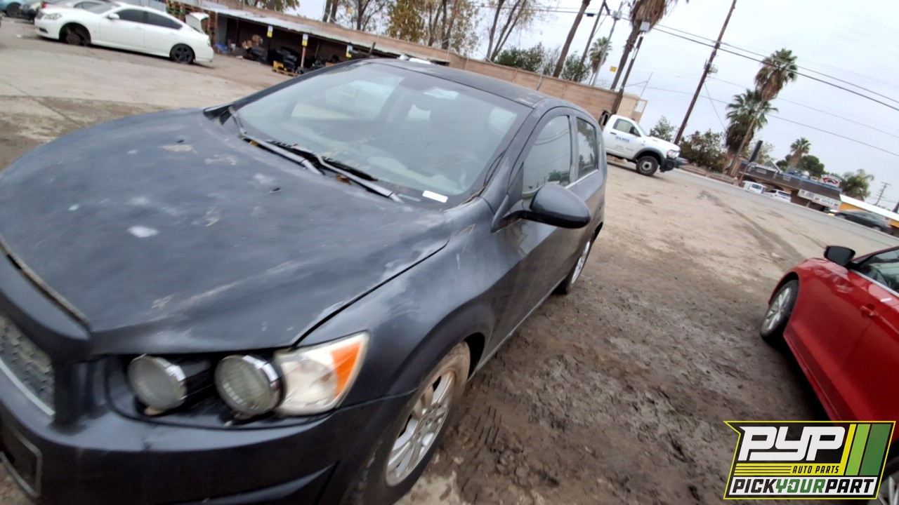 2012 CHEVROLET SONIC available for parts
