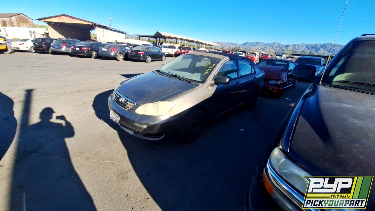 2006 TOYOTA COROLLA partes disponibles