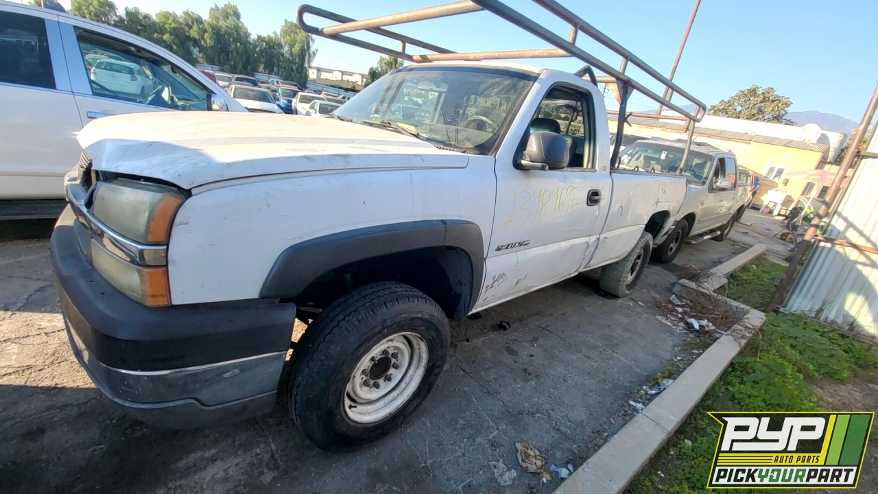 2003 CHEVROLET SILVERADO 2500 HD partes disponibles