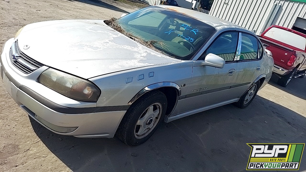 2001 CHEVROLET IMPALA partes disponibles