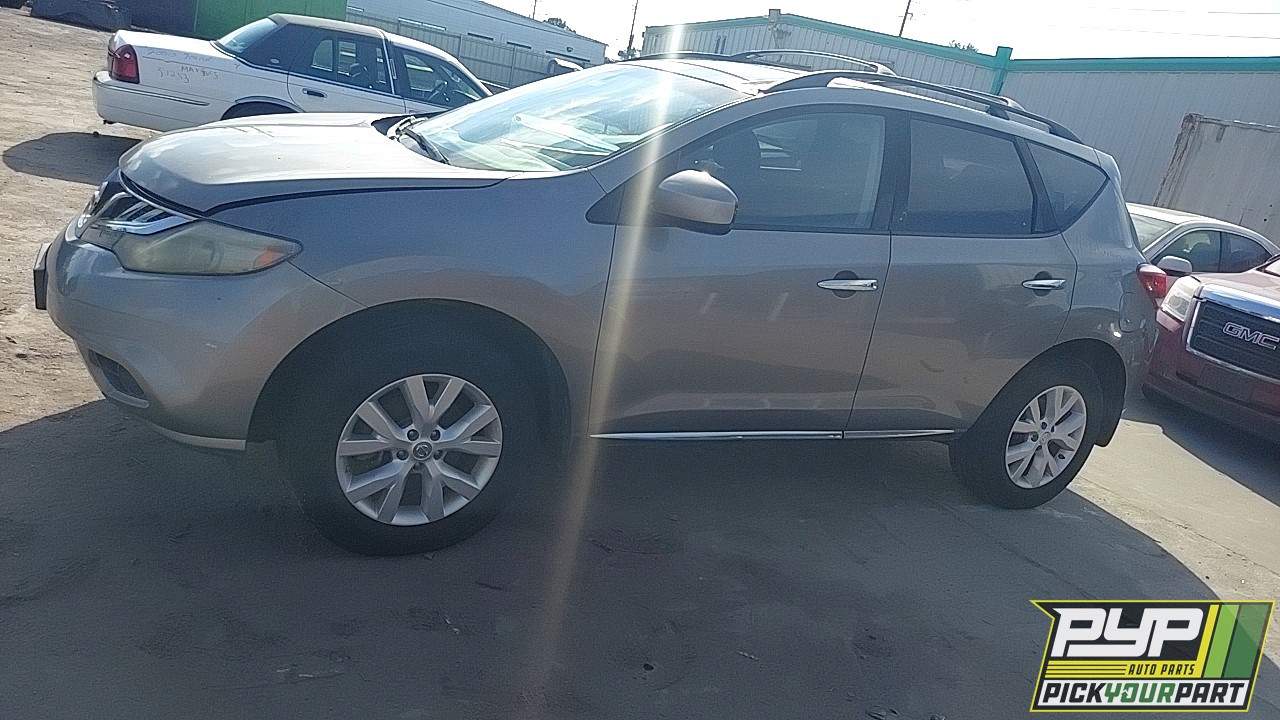 2011 NISSAN MURANO partes disponibles