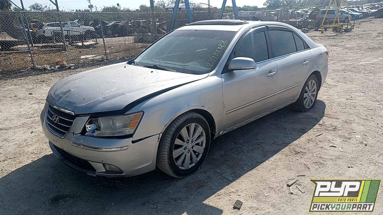 2009 HYUNDAI SONATA partes disponibles