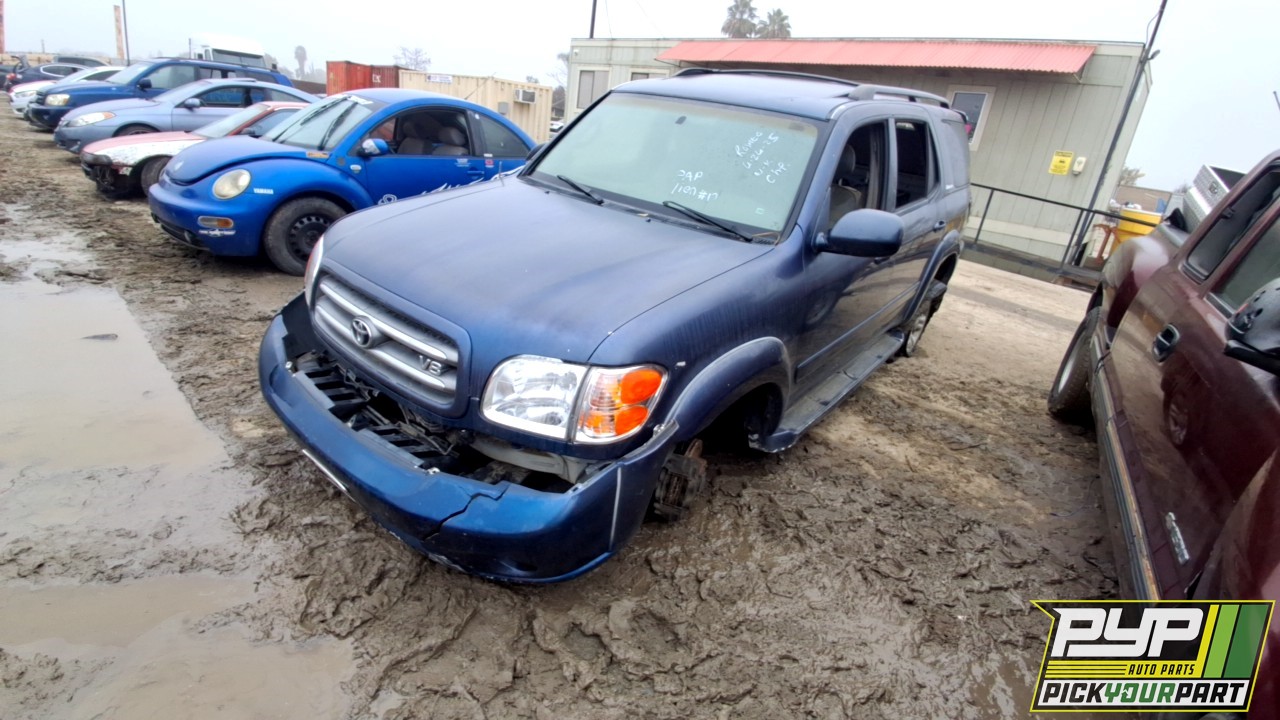 2002 TOYOTA SEQUOIA available for parts