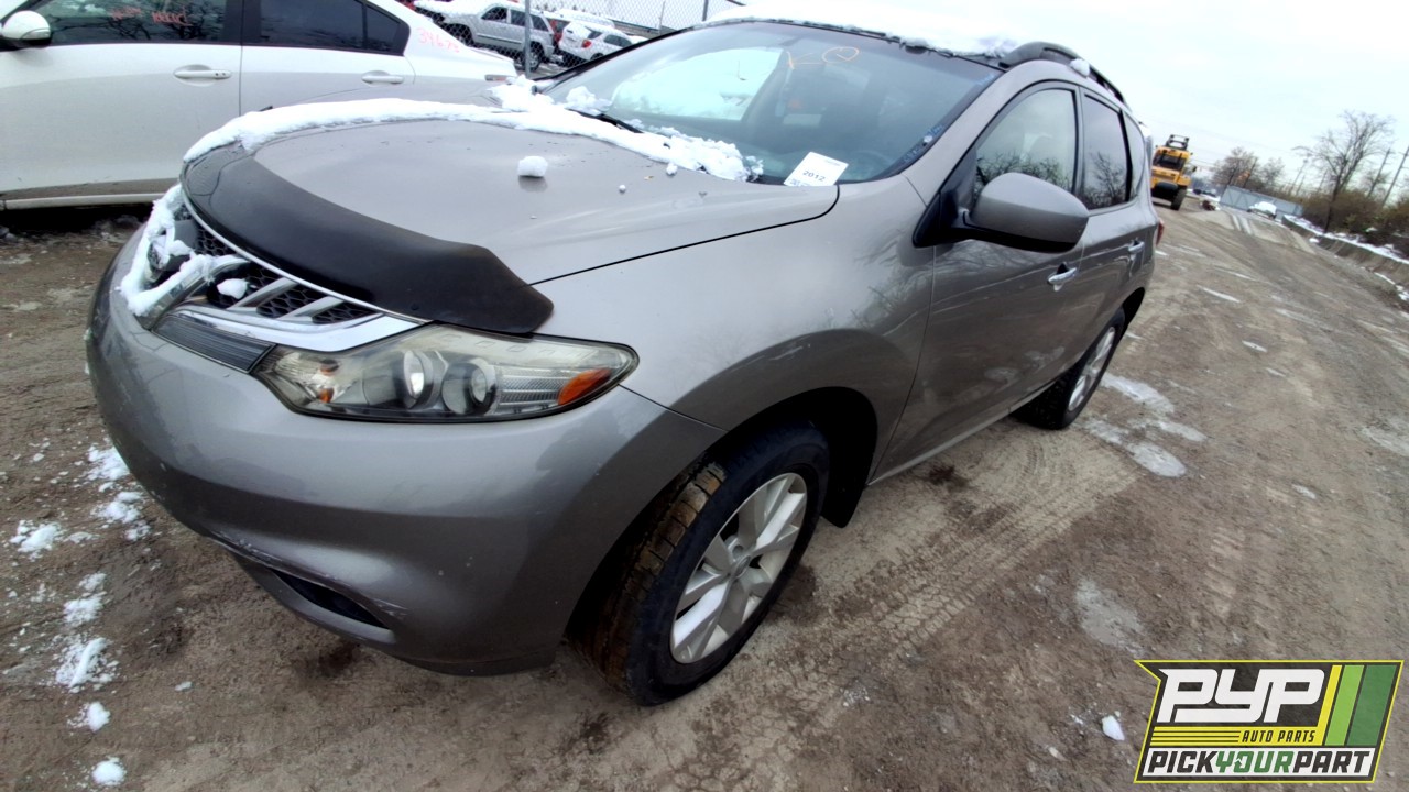 2012 NISSAN MURANO available for parts