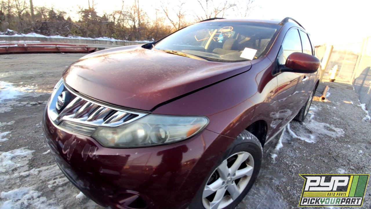 2009 NISSAN MURANO available for parts