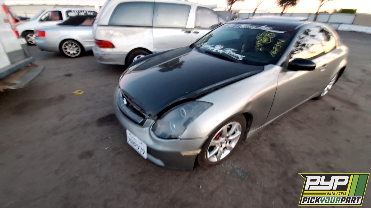 2005 INFINITI G35 available for parts