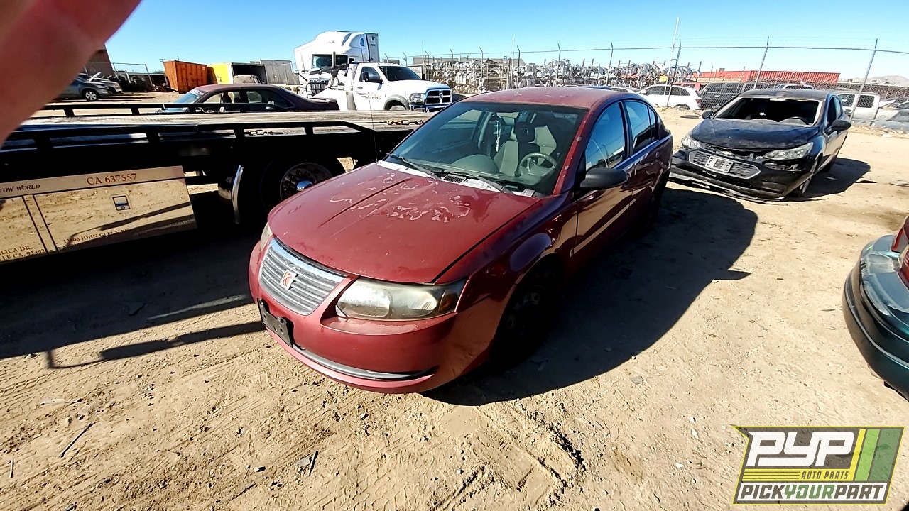 2005 SATURN ION partes disponibles