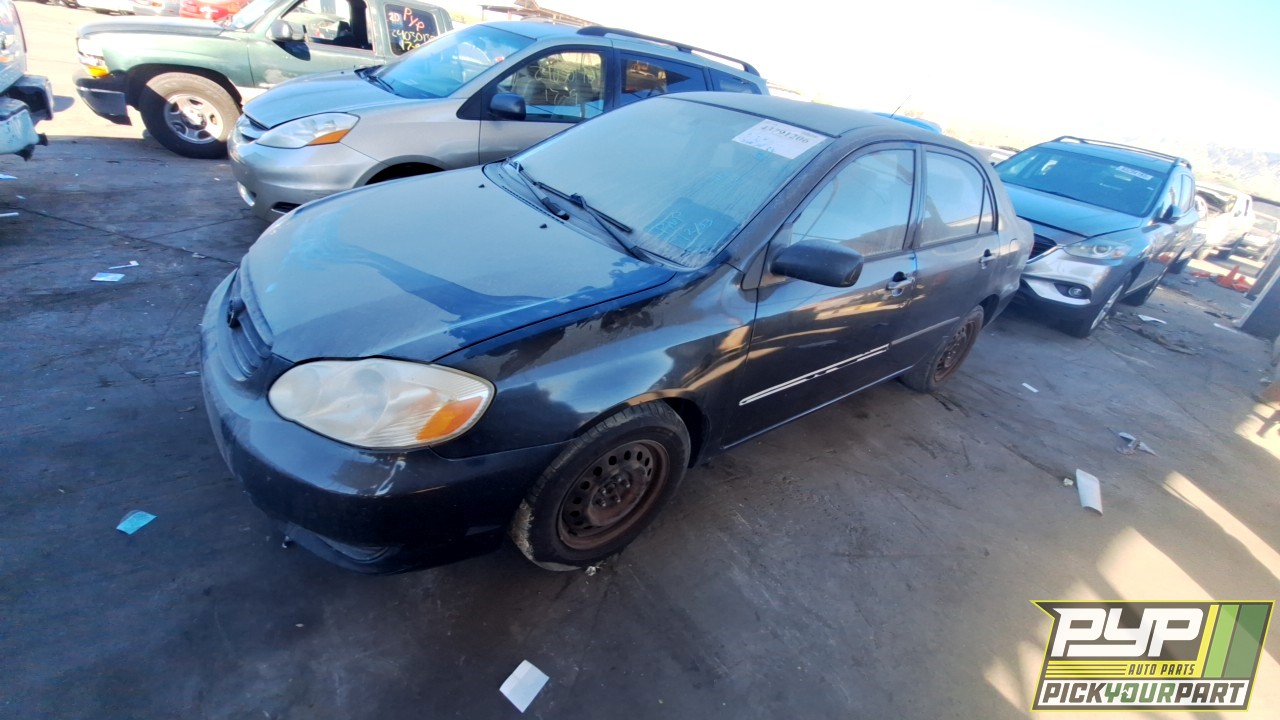 2004 TOYOTA COROLLA available for parts
