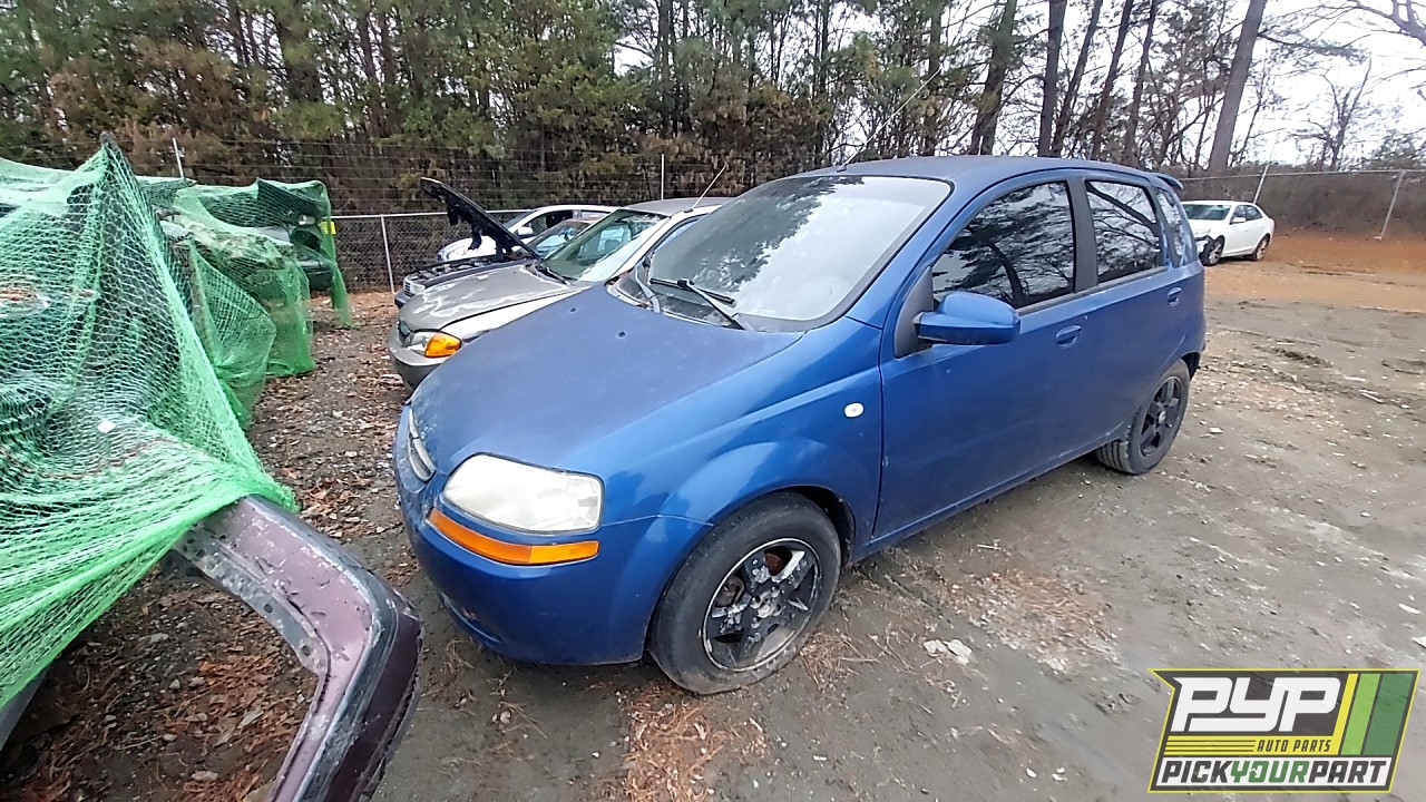 2006 CHEVROLET AVEO available for parts