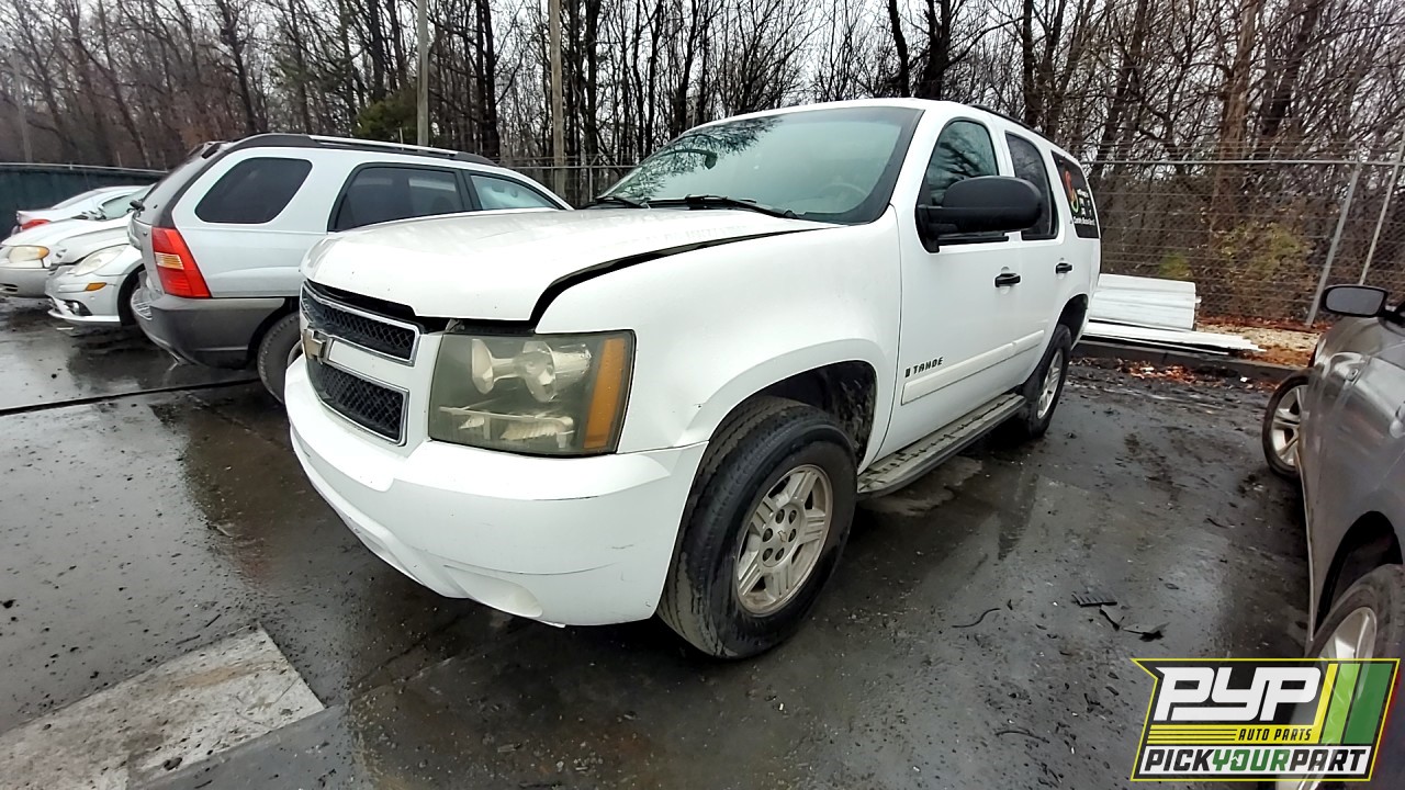 2007 CHEVROLET TAHOE partes disponibles