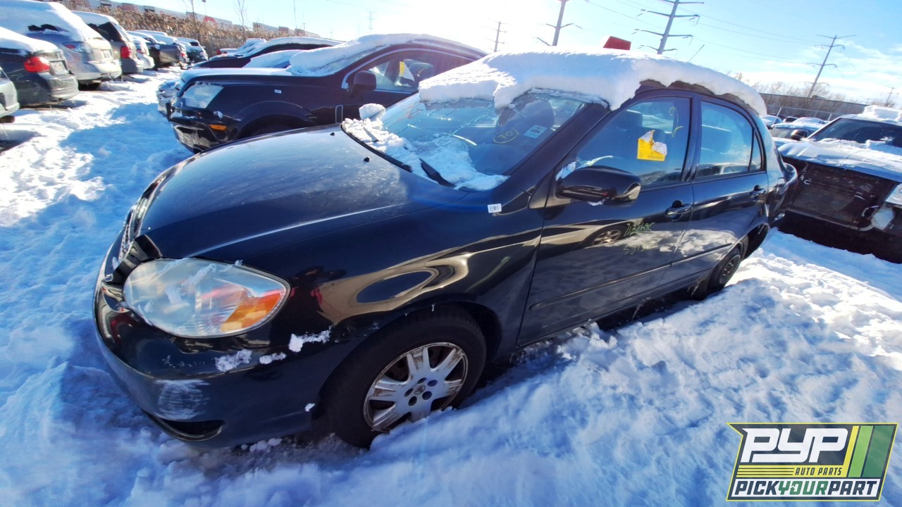 2006 TOYOTA COROLLA partes disponibles