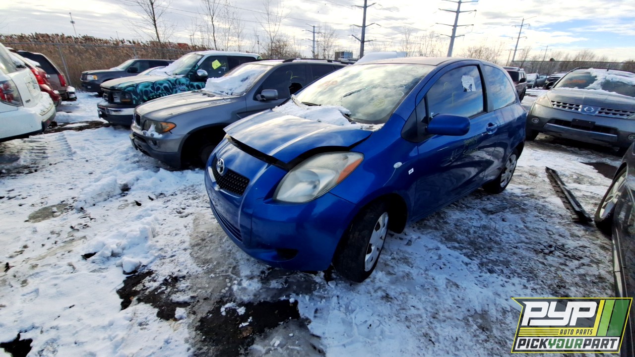 2007 TOYOTA YARIS partes disponibles