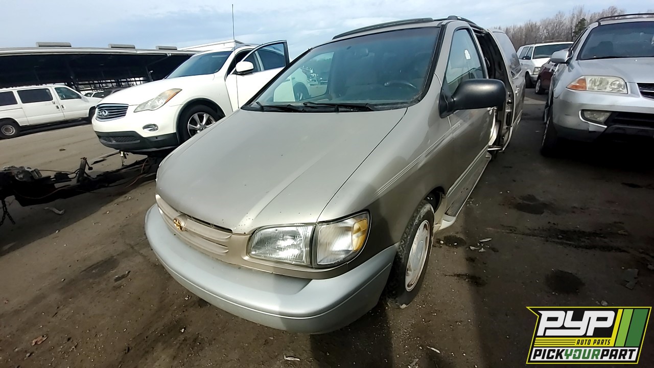 2000 TOYOTA SIENNA partes disponibles