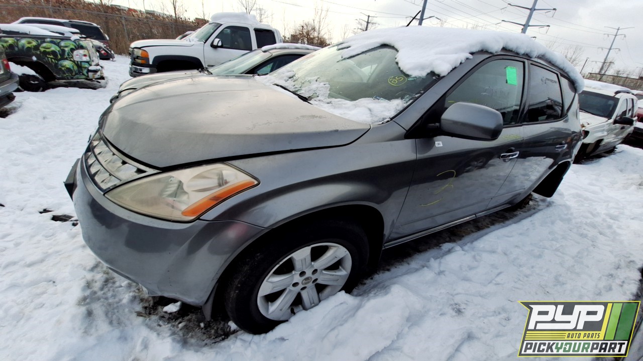 2006 NISSAN MURANO partes disponibles