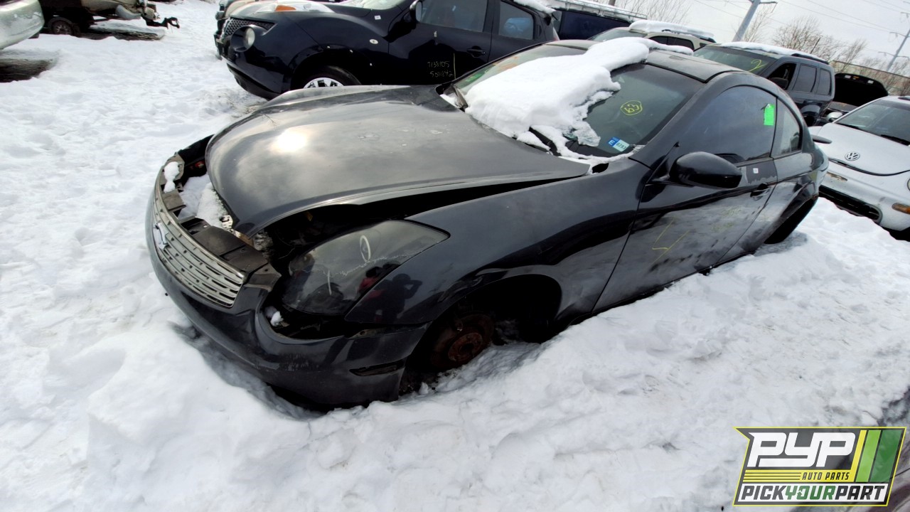 2003 INFINITI G35 partes disponibles