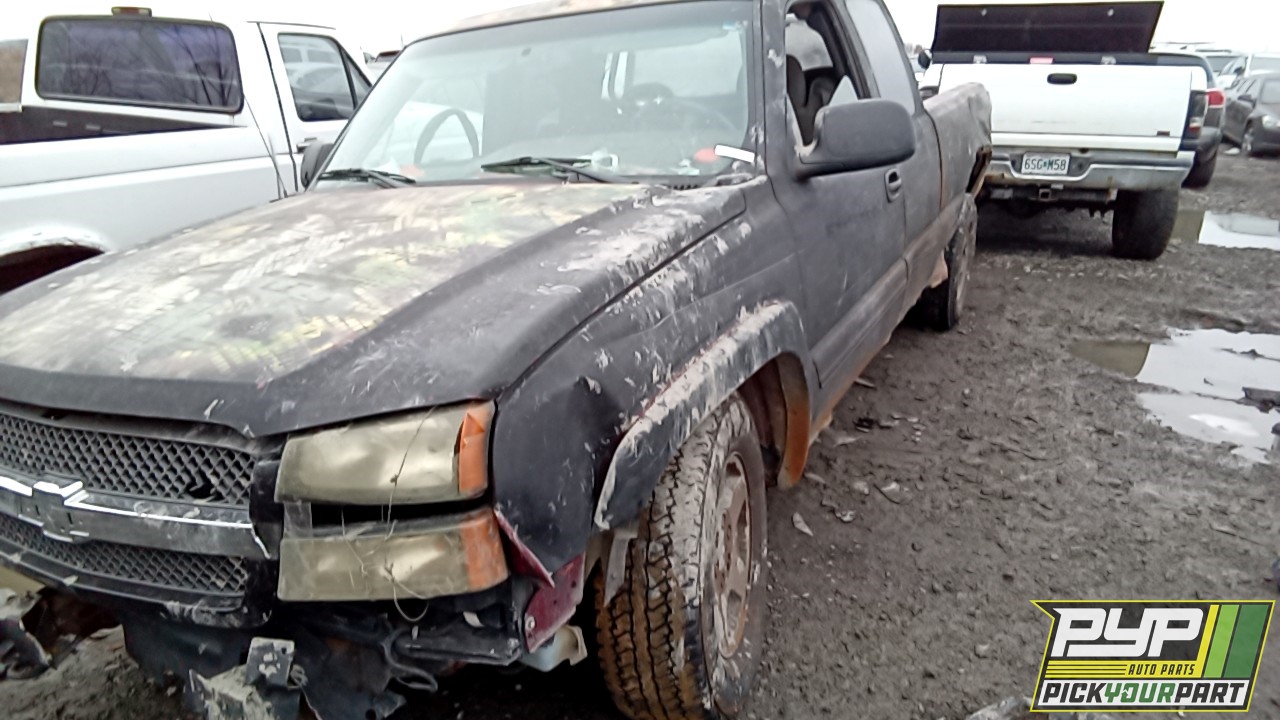 2004 CHEVROLET SILVERADO 1500 available for parts