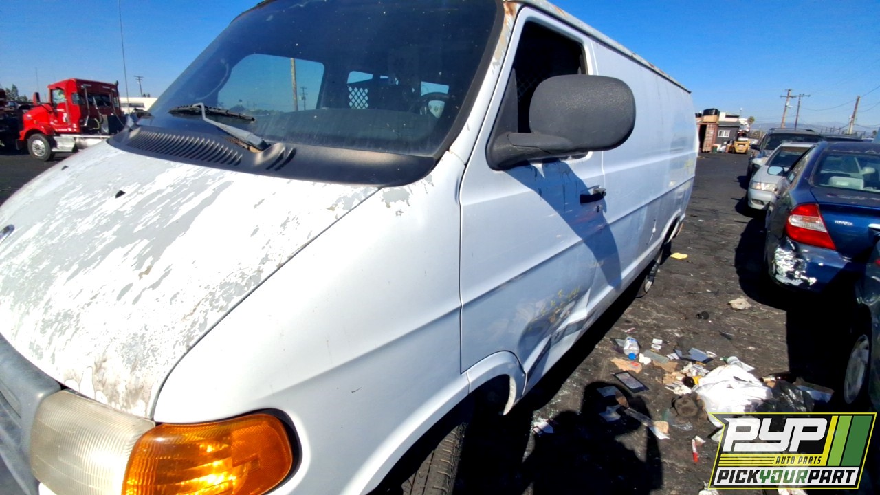 2002 DODGE RAM 2500 VAN available for parts