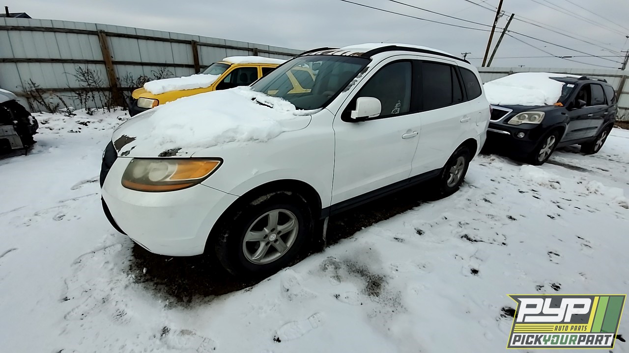 2008 HYUNDAI SANTA FE partes disponibles