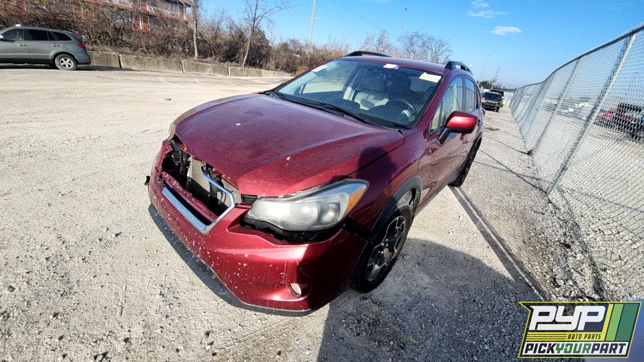 2013 SUBARU XV CROSSTREK available for parts