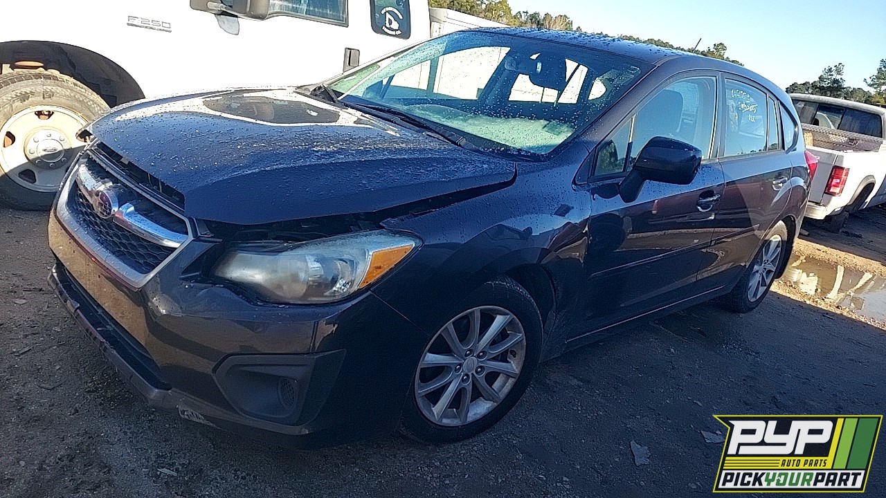 2014 SUBARU IMPREZA available for parts