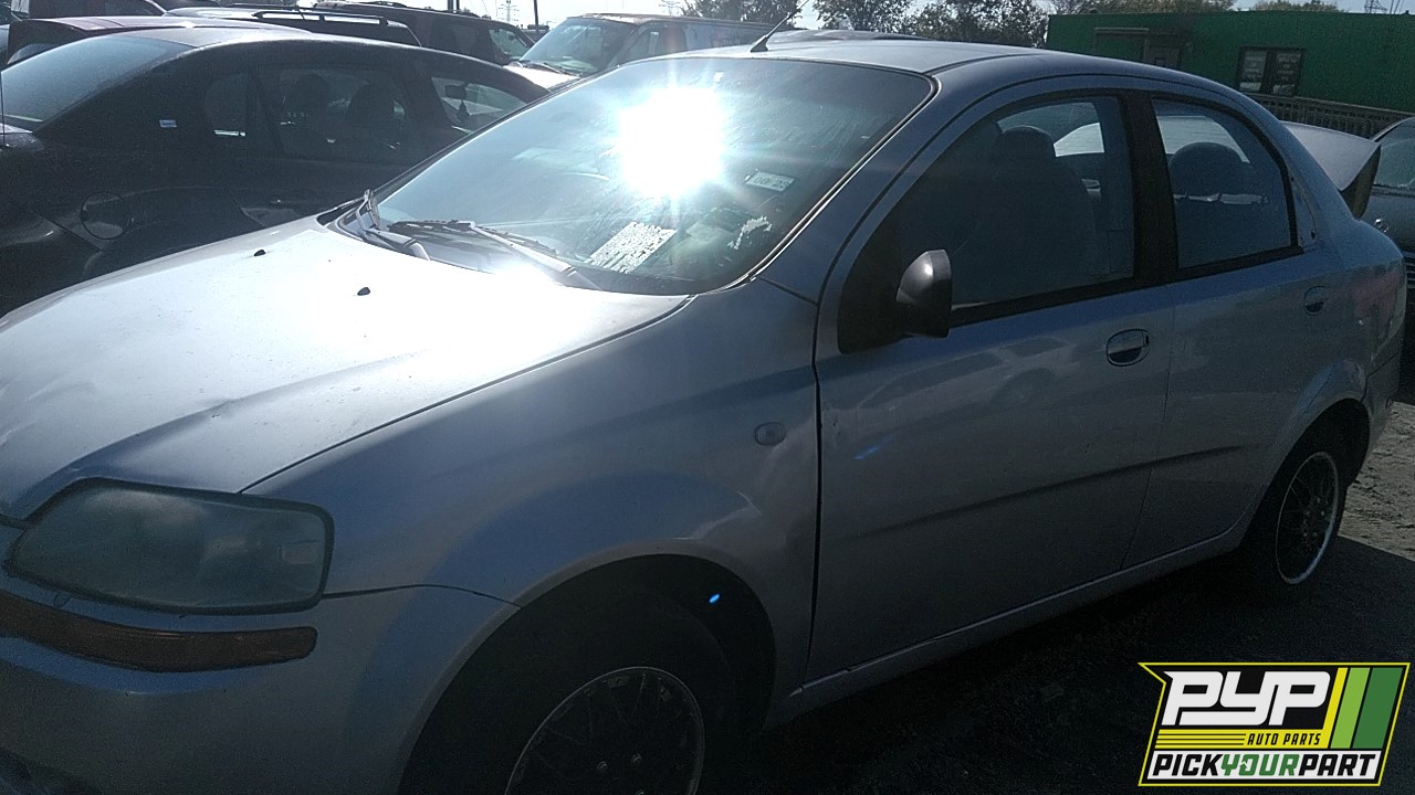 2006 CHEVROLET AVEO available for parts