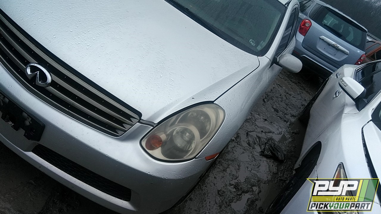2006 INFINITI G35 available for parts