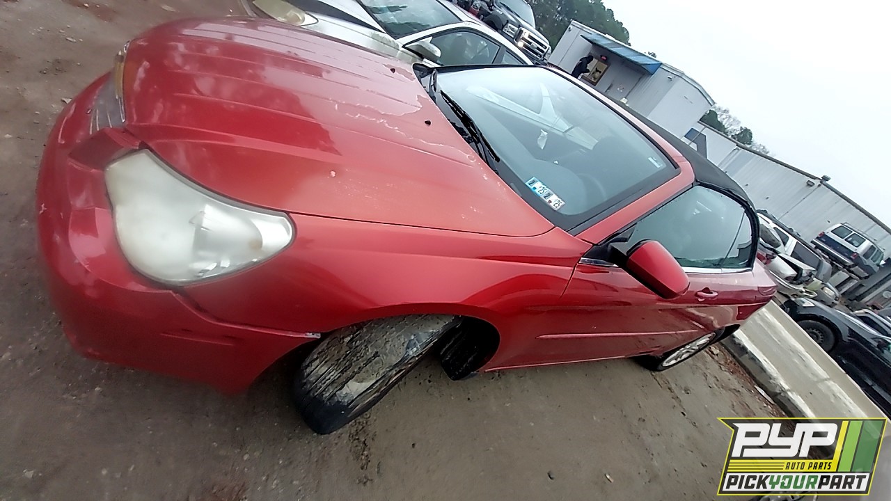 2008 CHRYSLER SEBRING available for parts
