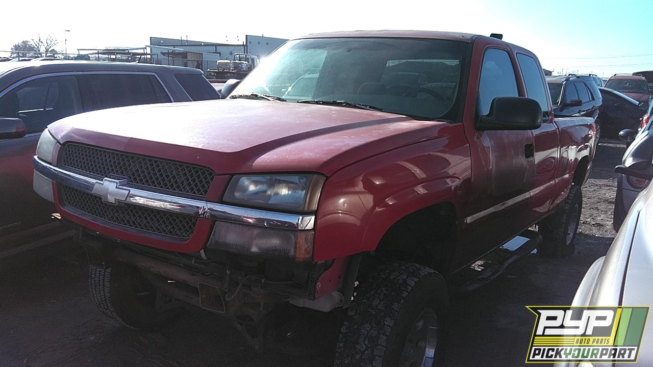 2003 CHEVROLET SILVERADO 1500 partes disponibles