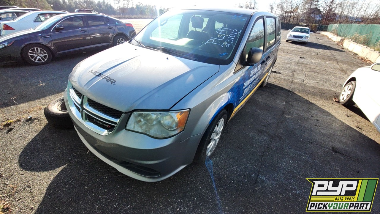 2014 DODGE GRAND CARAVAN available for parts