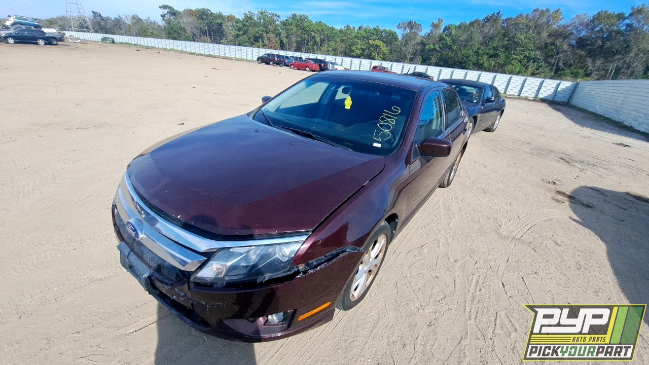 2012 FORD FUSION available for parts