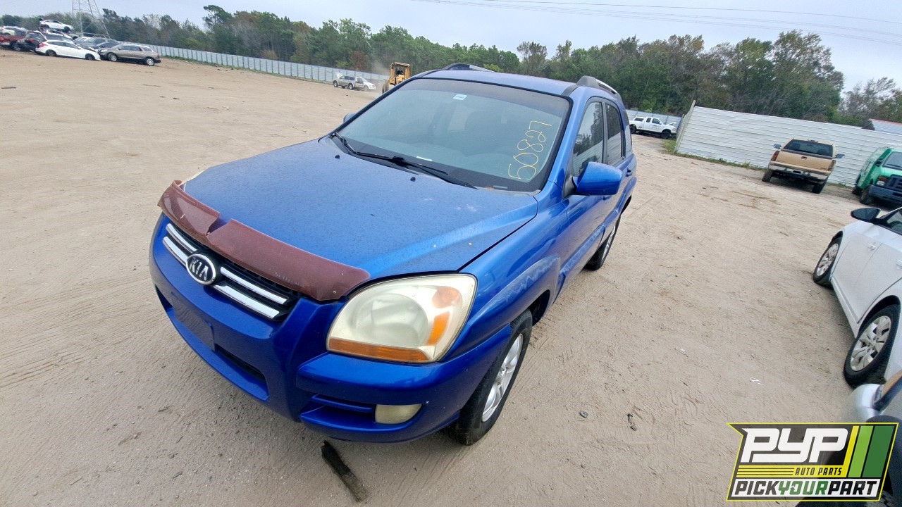 2006 KIA SPORTAGE partes disponibles