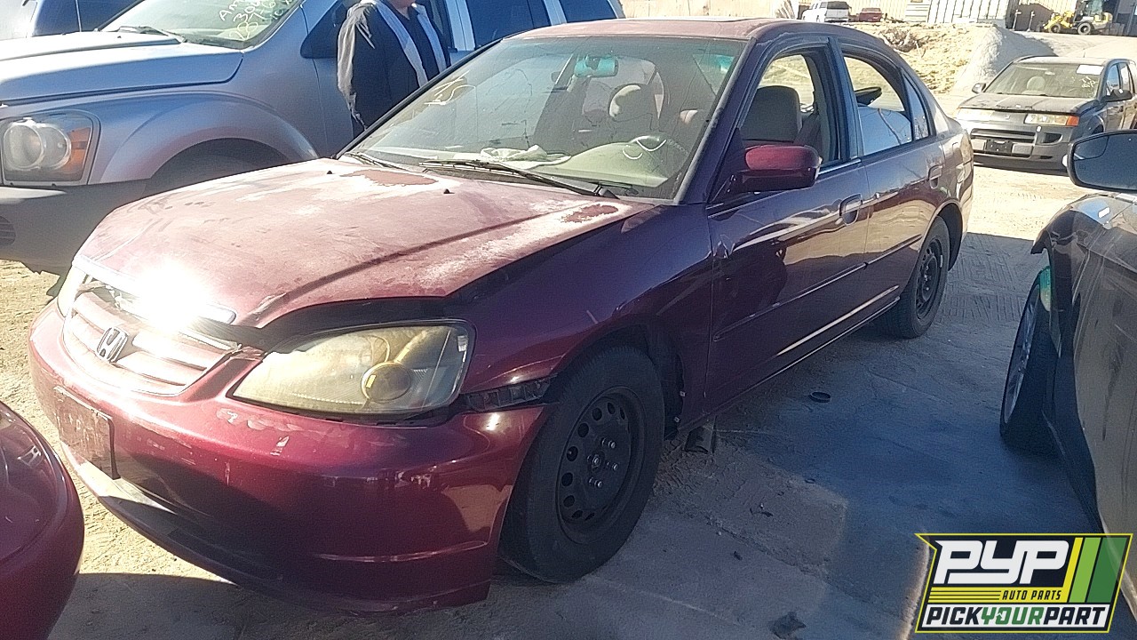 2002 HONDA CIVIC partes disponibles