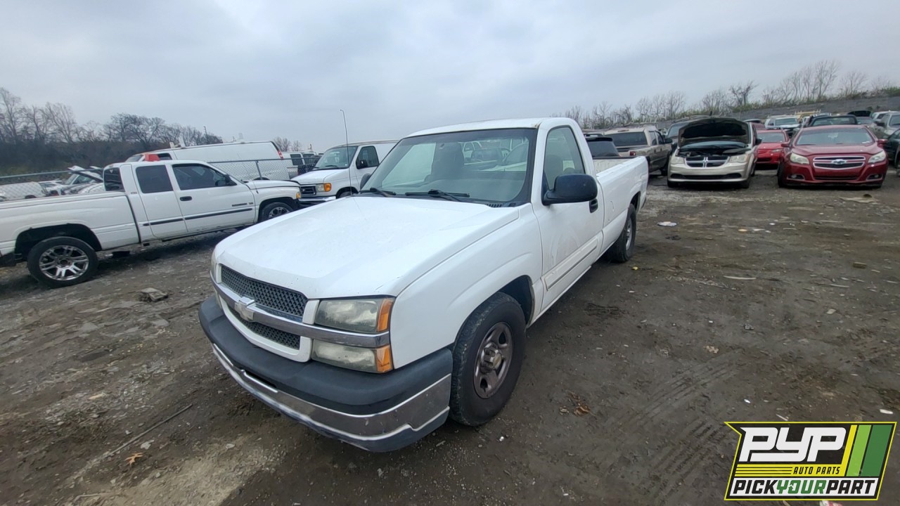 2003 CHEVROLET SILVERADO 1500 partes disponibles