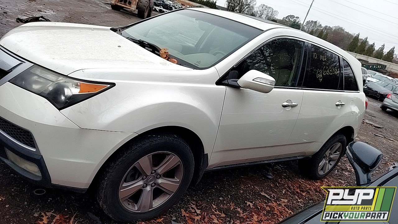 2010 ACURA MDX partes disponibles