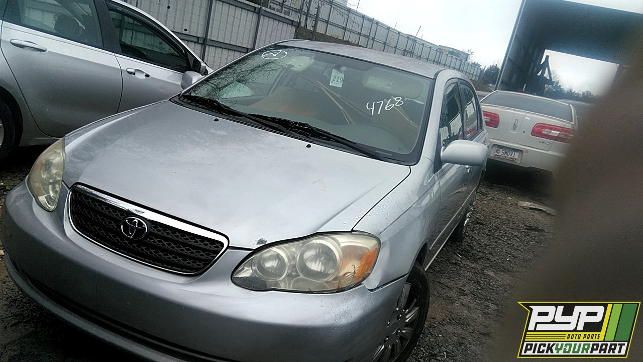 2008 TOYOTA COROLLA available for parts