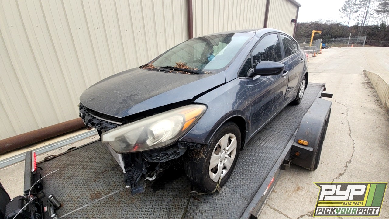 2016 KIA FORTE available for parts