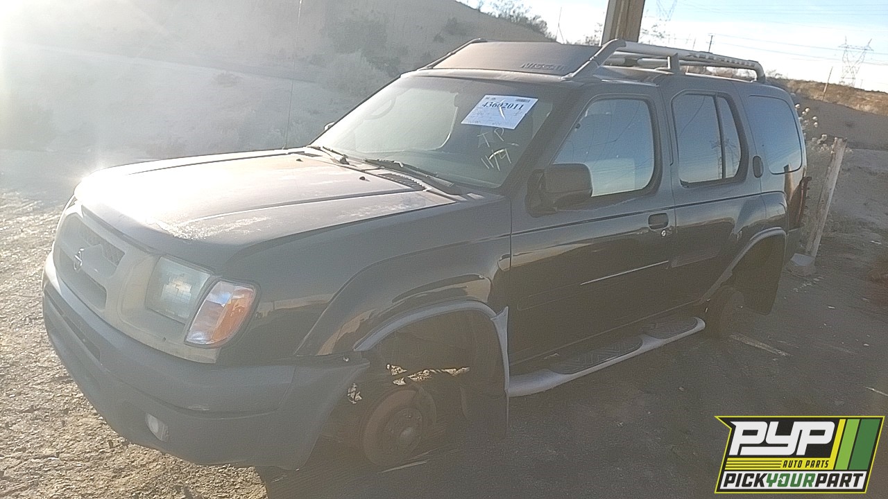 2001 NISSAN XTERRA partes disponibles