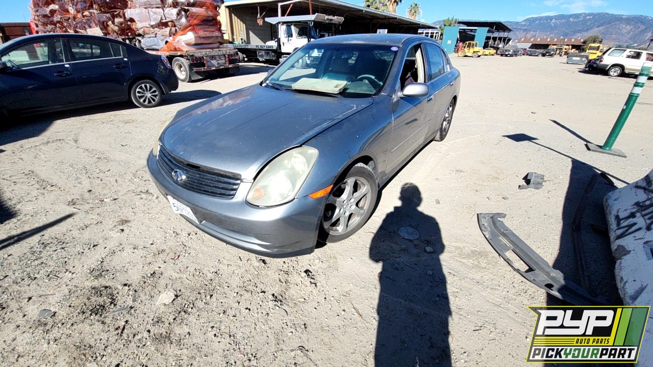 2004 INFINITI G35 available for parts