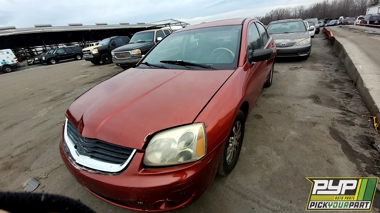 2008 MITSUBISHI GALANT partes disponibles
