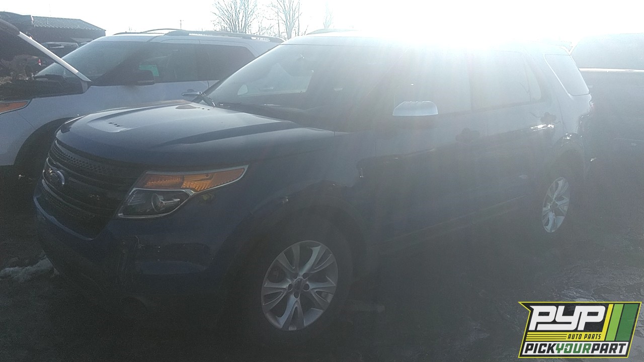 2013 FORD POLICE INTERCEPTOR UTILITY partes disponibles